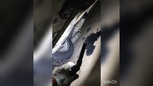 Toyota 2C замена масла промывкой двигателя керосином. Oil change with flushing system by kerosene.