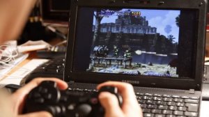 Netbook + MAME + Bluetooth DualShock