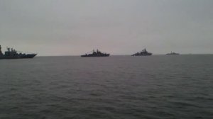Корабли ТОФ подготовка к Дню ВМФ 2013