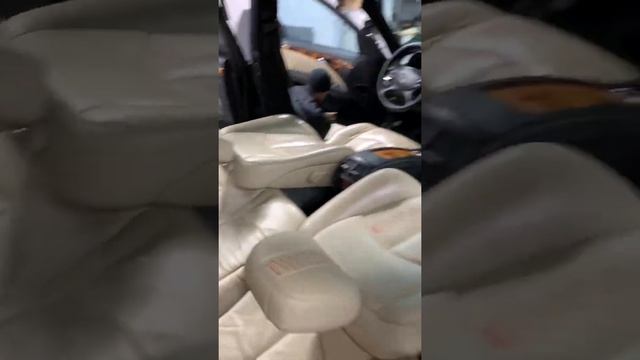 Перетяжка Мерседес Е211 с покраской пластика и Аквапринт смотреть онлайн