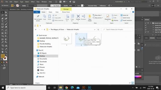 Create Wedding Invitation Cards in Illustrator: Start to Finish! смотреть онлайн