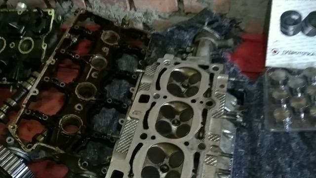 Ремонт двигателя ваз 21124 и головки блока цилиндров