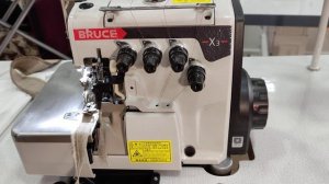 Оверлок Брюс Bruce X-3 четырехниточный Трикотажный #швейная машина #overlock