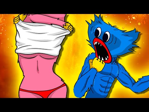 СЕКРЕТ ХАГИ ВАГИ - ЗАСТУКАЛ КИСИ МИСИ ► ПАРОДИЯ ПЕСНЯ Стыдные POPPY PLAYTIME Анимации