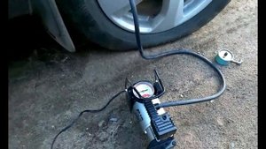 Компрессор автомобильный AVS turbo ka580