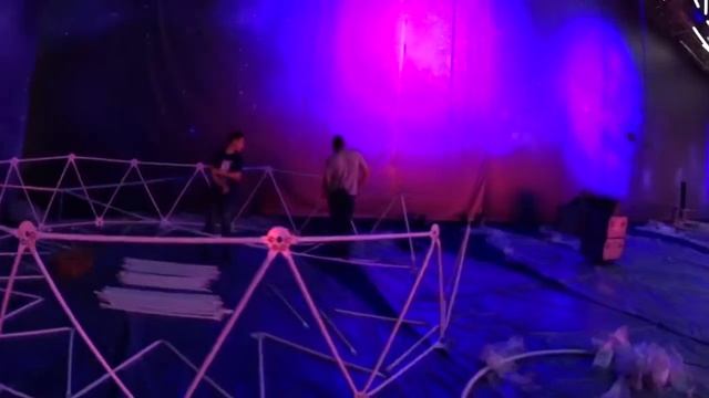 Купольный шатер Vitamin-Z. Часть №1 "Начинаем собирать Купольный шатер D:6 м! смотреть онлайн