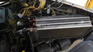 Кондиционер на экскаватор погрузчик JCB