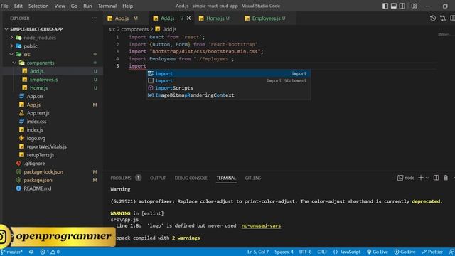 React JS CRUD Application | React JS Tutorial | React Hooks