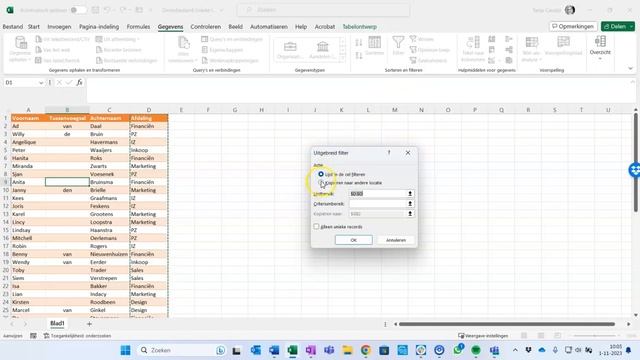 Excel Unieke Lijst смотреть онлайн
