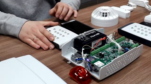 Как работает охранная сигнализация  демонстрация прохождение тревог