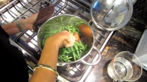 Low Fat Vegan No Oil Greek "Fasolakia" Stew, AKA String Bean Stew