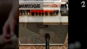 Orange Rocker 15 Terror Microphone position test METALL (Sennheiser XS 1)