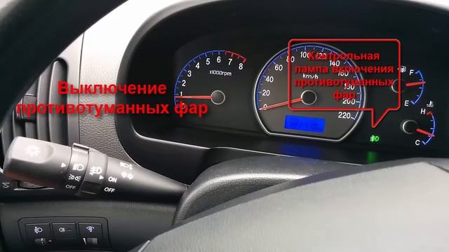 Подрулевой переключатель света и указателей поворотов
