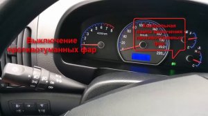 Подрулевой переключатель света и указателей поворотов