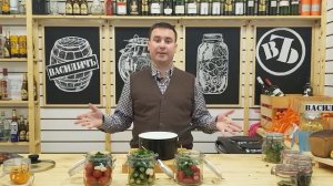 Консервация овощей в банках с бугельным замком