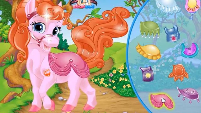 Пони в стиле принцесс Диснея // Ponies in the style of Disney princesses смотреть онлайн