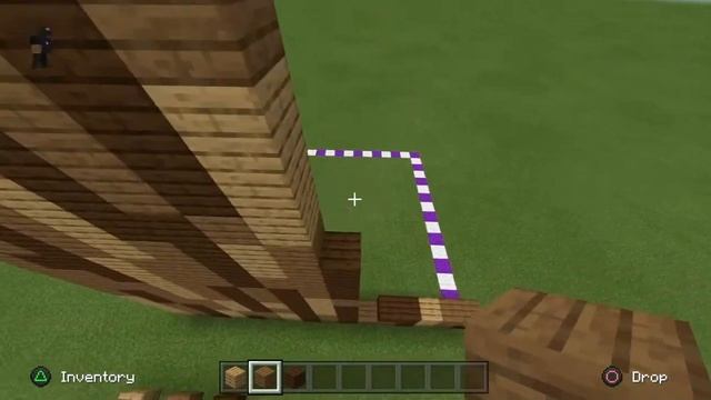 Building Every Block In Minecraft - Oak Log Statue Tutorial смотреть онлайн