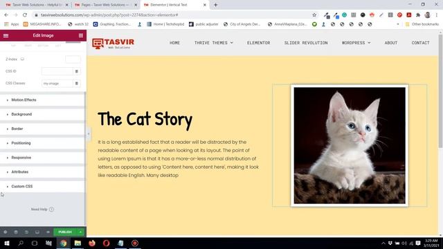 How to rotate an image in Elementor Pro WordPress смотреть онлайн