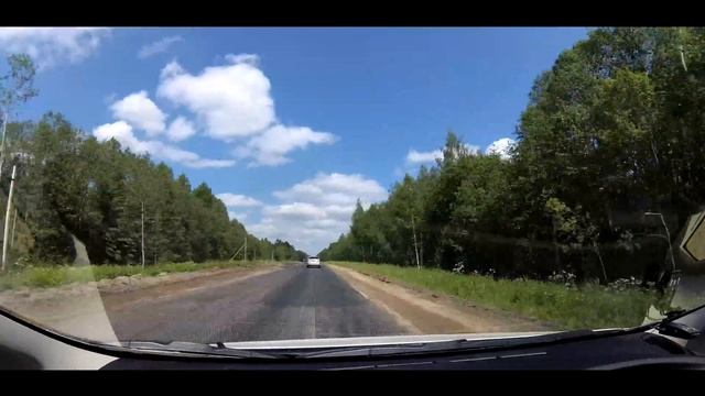 Трасса Череповец Белозерск за 7 мин в 4к (июнь 2020) смотреть онлайн