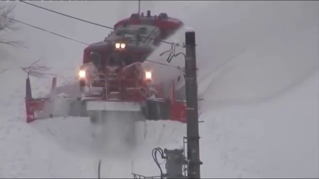 Снегоуборочные поезда   Snow train
