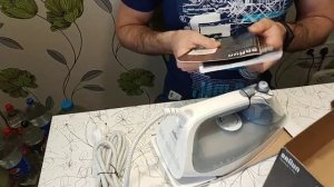 Распаковка утюга  Braun TexStyle 7 Pro