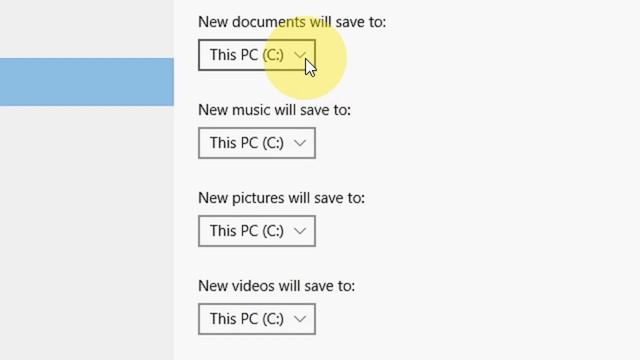 How to Change Default Save Location in Windows 10 PC смотреть онлайн