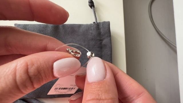 Серьги серебро 925 пробы Пандора