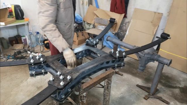 Изготовление и установка основания рамы квадроцикла. Продолжаем собирать квадроцикл своими руками. смотреть онлайн
