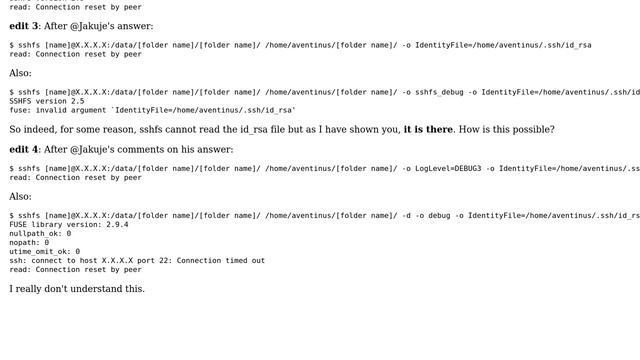 Ubuntu: "fuse: bad mount point No such file or directory" but the file exists смотреть онлайн
