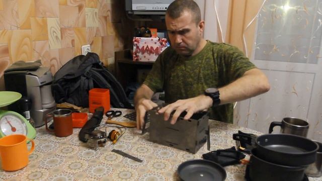 Обзор универсальной печки-щепочницы из титана 1 мм смотреть онлайн