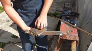 Изготовление сетчатой бороны.