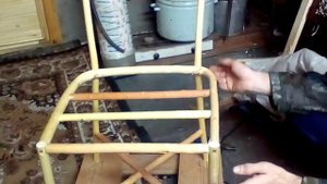 стул из ивы часть 2 . Сергей Николаевич