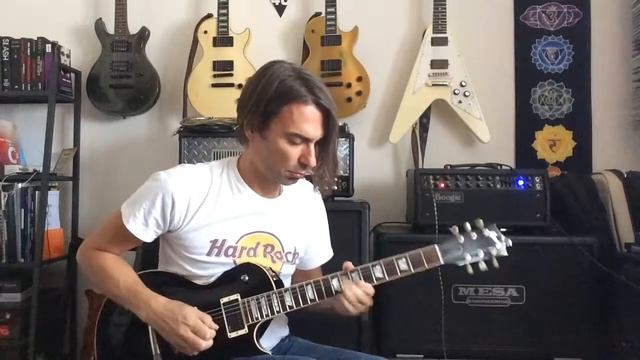 Gary Moore - Out In The Fields solo, Mesa Boogie Mark V 35 CabClone @GaryMooreOfficial смотреть онлайн