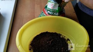 Подготовка почвосмеси для рассады