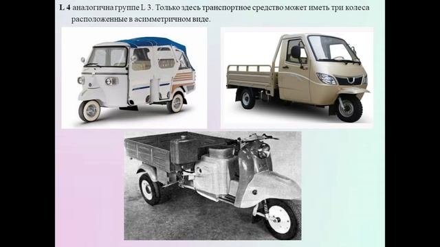 Общие сведения о видах транспортных средств  Самостоятельное исследование