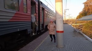 Электропоезд ЭТ2-020 сообщением Пригородный простор-Новосибирск-восточный