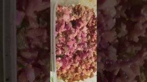 Salat "Vinegret Pikant".Gut für Gäste und Feiertage.