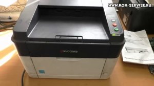 Как сделать, сброс уровня тонера на принтере KYOCERA FS 1040, которы не печатает.