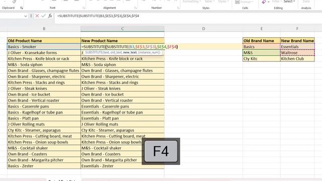 Excel Find & Replace Multiple Words or Characters at Once | 3 Methods VLOOKUP, SUBSTITUTE, VBA Macr смотреть онлайн