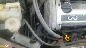 INFINITI I30/NISSAN MAXIMA A32 Замена шкива коленвала/Change harmonique balancer part 5