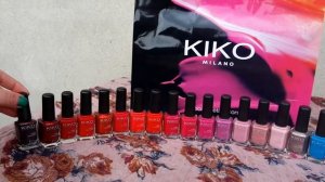 Kiko Nail Lacquer- лаки и еще лаки для ногтей