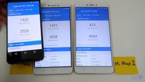 Xiaomi Mi Max vs Mi Max 2 - Performance Test