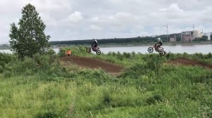Мотокросс в Томске. Идеальная погода и трасса #ДВИЖПАРИЖ - 11