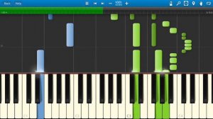 БиС - Пустота (на пианино Synthesia)