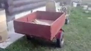 мотокультиватор с прицепом