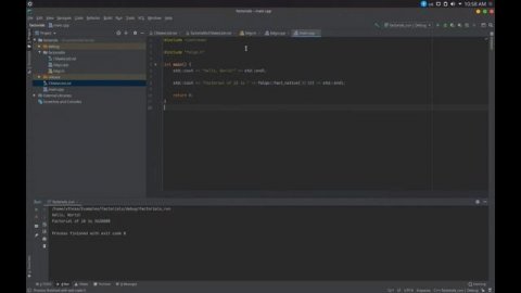 The use of google/googletest and google/benchmark with CLion