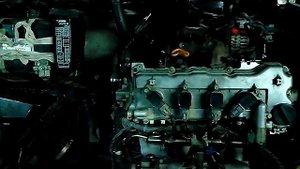 Первый запуск после смены колец и колпачков. Nissan almera n16