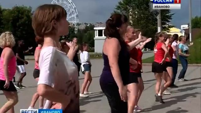 Зумба набирает популярность в Иванове смотреть онлайн