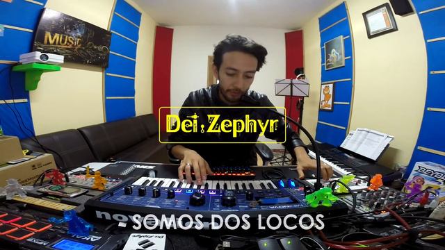 LOCOS DEL ESPACIO - LIVE SET | NOVATION MININOVA, KORG VOLCA, AKAI MPX8, UMC202HD смотреть онлайн