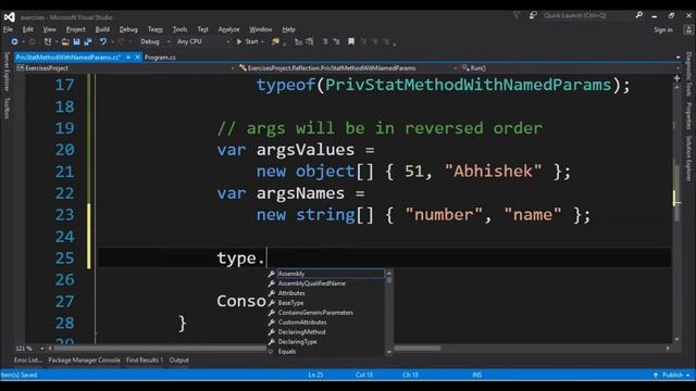 call private static method with named params using reflection in c# смотреть онлайн